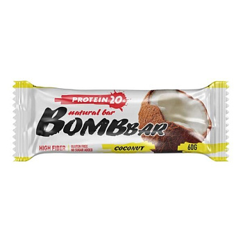 Батончик Bombbar Кокос 60г