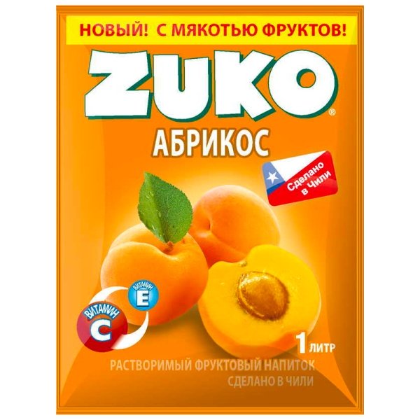 Napitok rastvorimyy Zuko abrikos 20g