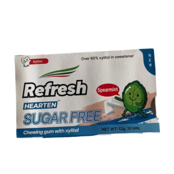 Zhevatelnaya rezinka Refresh bez sakhara s myatoy 12g