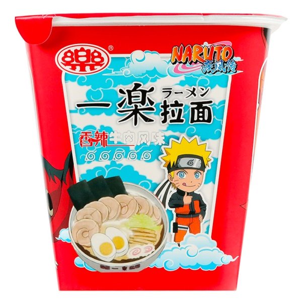 Lapsha ramen Yile Naruto govyadina ostraya 100g