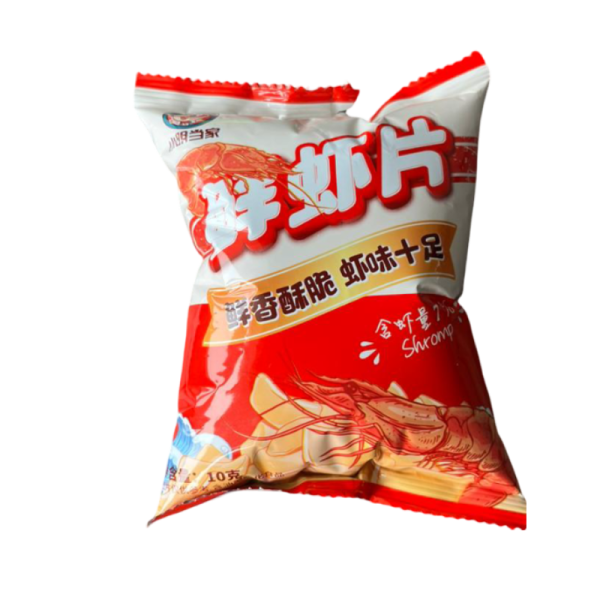 Chipsy Dangjia so vkusom krevetki 10g