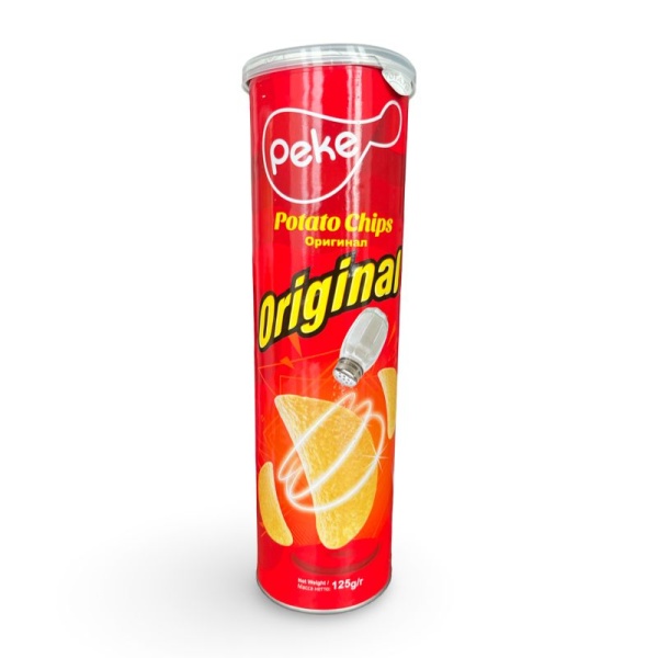 Chipsy kartofelnye PEKE s originalnym vkusom 125g