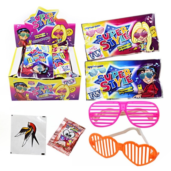 Vzryvnaya karamel Kandi Klab Ochki Super Style 1g