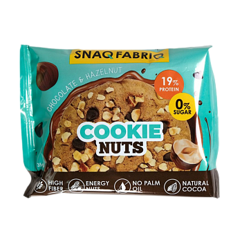 Печенье Snaq Fabriq Шоколадное с фундуком 35г