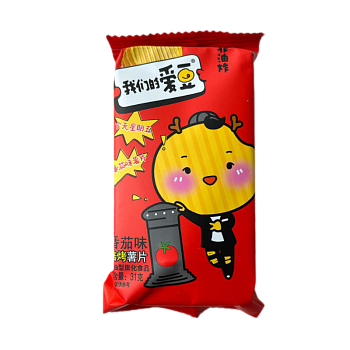 Чипсы Weilong со вкусом томата 31г