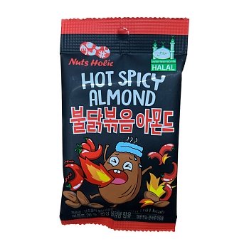 Миндаль Sunnuts Spicy Chicken Almond в глазури со вкусом острой курицы 30г
