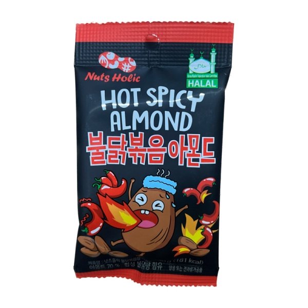 Mindal Sunnuts Spicy Chicken Almond v glazuri so vkusom ostroy kuritsy 30g