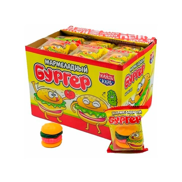 Marmelad Kandi master gamburger 18g