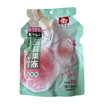 Желе Huifengyuan со вкусом персика 200г