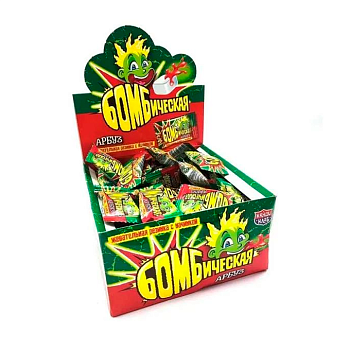 Жевательная резинка Бомбическая арбуз 4г