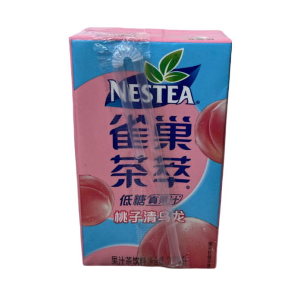 Napitok chaynyy Nestea zelenyy chay ulun s sokom persika 250ml