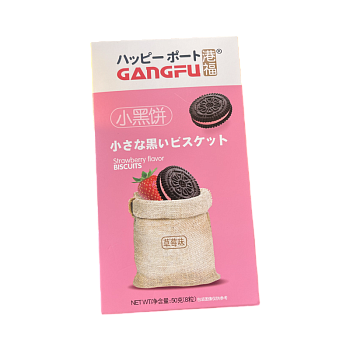 Печенье Gangfu  со вкусом клубники 50г