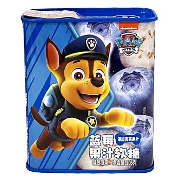 Леденцы Spin Master Щенячий Патруль со вкусом черники 105г