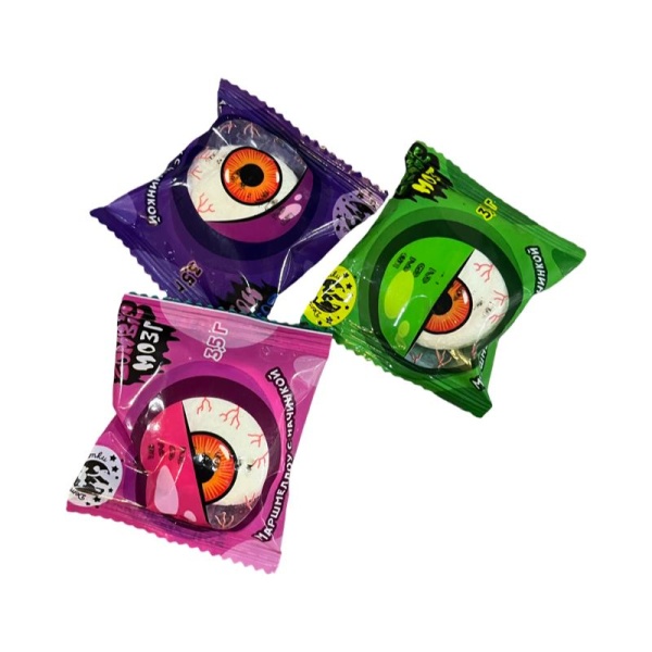 Marshmellou Zombie Mozg s nachinkoy apelsin, vanil 3,5g