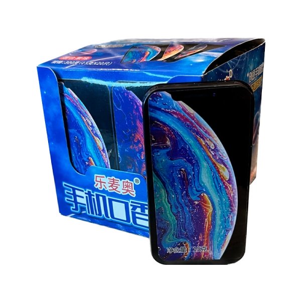 Zhevatelnaya rezinka Lemaeo Mobile Gum fruktovaya 15g