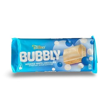 Шоколад Todino Bubbly пористый белый 90г
