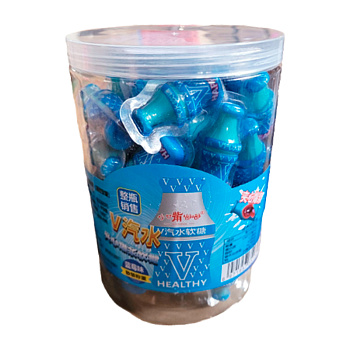 Мармелад Healthy с жидкой начинкой черника