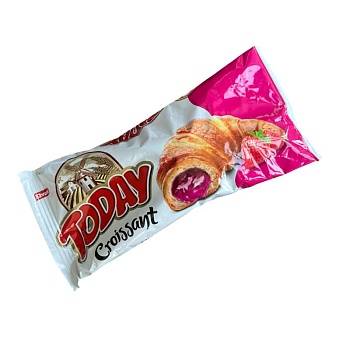 Круассаны Today с клубничной начинкой 40г  