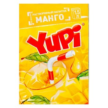 Напиток растворимый Yupi манго 12г