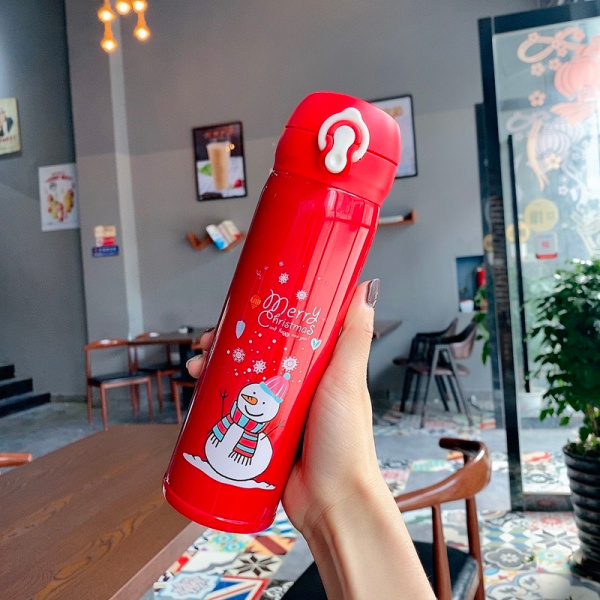 Termos Yokee Merry Christmas krasnyy 500ml