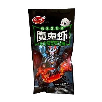 Соевое мясо Jiang Fa со вкусом острой креветки 20г