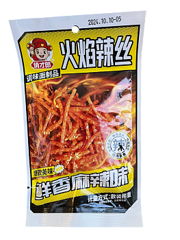 Соевое мясо Flaming Spicy Shreds 