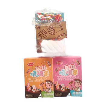 Маршмеллоу Yalihong с шоколадом и конфетти