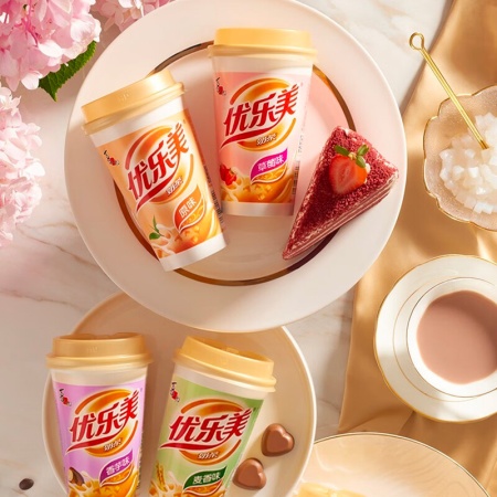 Chay Youlemei molochnyy s kokosovym zhele so vkusom krasnoy fasoli 80g_2