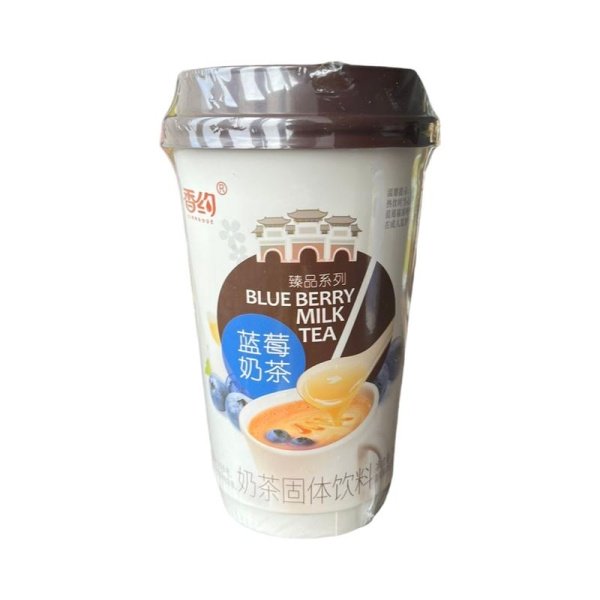 Chay molochnyy Xiangyue premialnyy so vkusom cherniki 76g