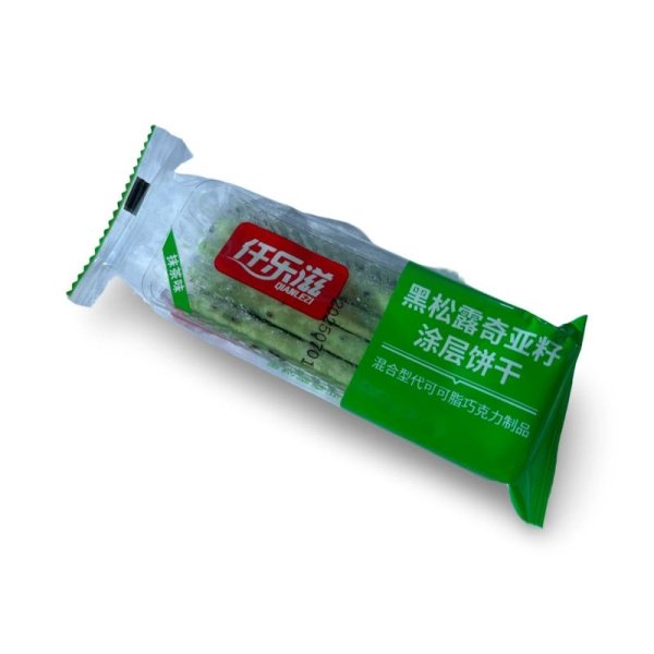 Palochki shokoladnye Qianlezi so vkusom matcha 20g