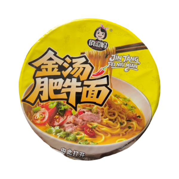 Lapsha QiaoDouMa so vkusom telyatiny ostro-sladkaya 101 g