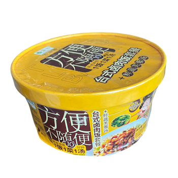 Рис LeiQia со вкусом тушеной свинины в тайваньском стиле 204г