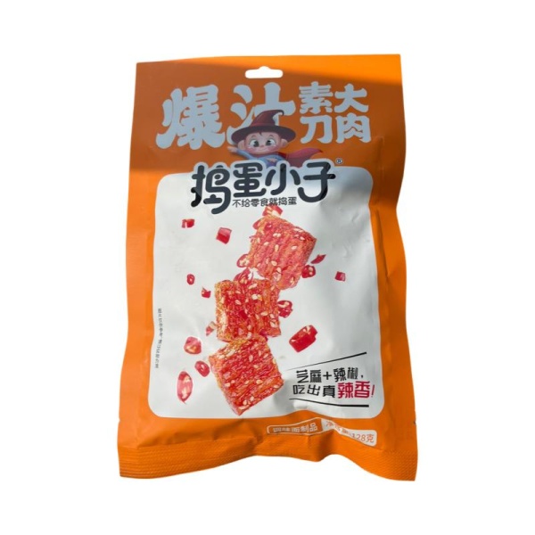 Myaso soevoe Naughty boy ostroe s kunzhutom 128g