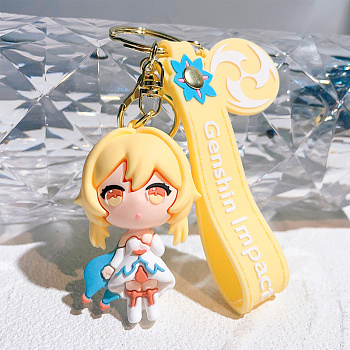 Брелок Yokee Genshin Impact Lumine