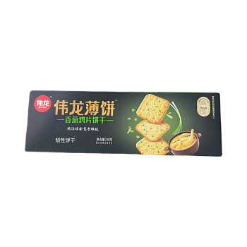 Крекер Weilong со вкусом куриного бульона с луком 90 г