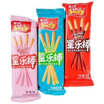 Печенье Sinzly хрустящие палочки 25г