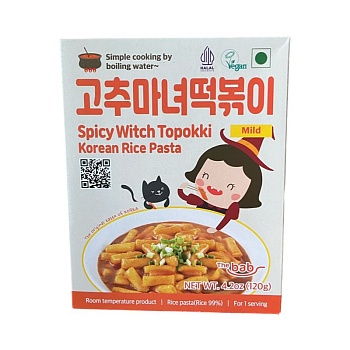 Рисовые клецки THEBAB (топокки) в пряном соусе Оригинал 120г