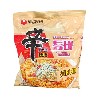 Лапша быстрого приготовления Shin Ramyun Остро-сливочная 137г