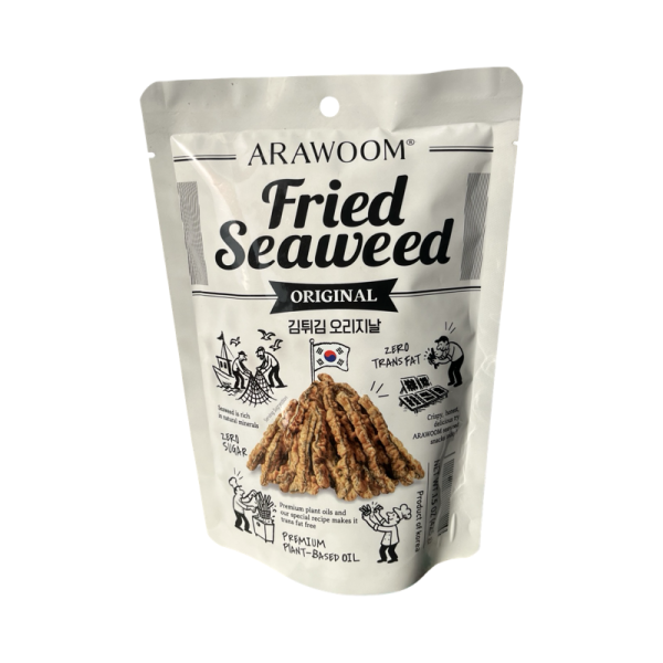 Morskaya kapusta ARAWOOM Fried Seaweed v klyare , originalnaya 42,5g