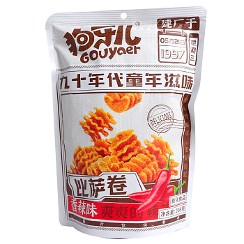 Чипсы Gouyaer рулетики с перцем 188г