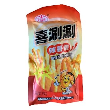 Чипсы Shabu Острый картофель фри 23г