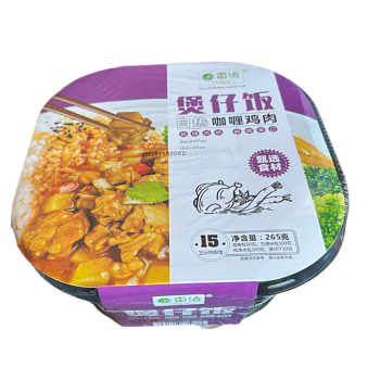 Рис LeiQia саморазогревающийся с курицей Карри 245г