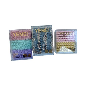 Резинки для волос YEMEI микс 