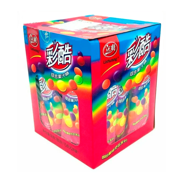 Zhevatelnye konfety Lishuang fruktovyy miks 13g