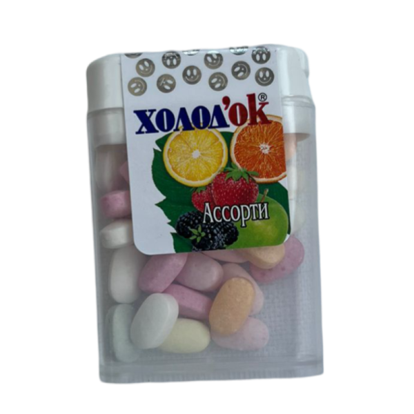 Drazhe Kholodok fruktovoe assorti 14g