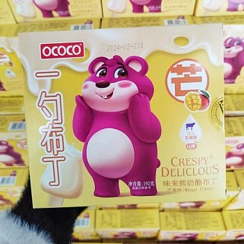 Пудинг Ococo Bear с манго 