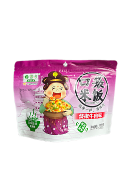 Рис Kouda Mifan со вкусом говядины и перца 155г