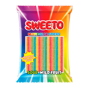 Мармелад Sweeto Sticks Супер кислые палочки 80г