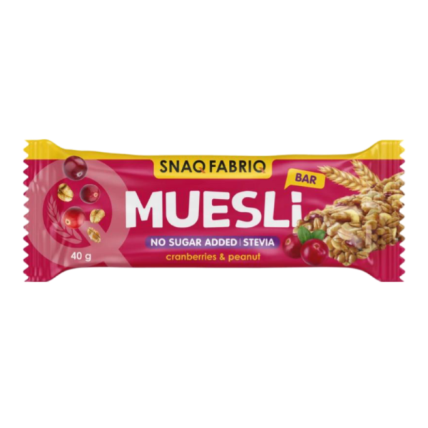Batonchik myusli Snaq Fabriq Klyukva 40g