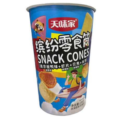 Chipsy Snack Cones asorti vkusov 238g_2